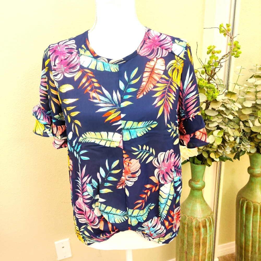 NWOT Hanna + Gracie blouse